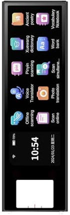 Asixxsix Traducteur de Langues Portable, Traduction Photo en Ligne et Hors Ligne, traducteur IA, 142 Langues, Outil d'assistance Intelligent et instantané pour dyslexiques