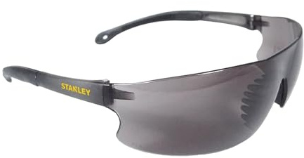 STANLEY SY1202D Ramlösa skyddsglasögon rök
