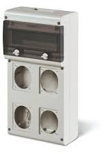Scame Block – Quadro di distribuzione Ciega Block IP66 10 modulo