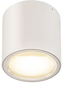 SLV Deckenaufbauleuchte OCULUS CL/LED Spot, Fluter, Deckenstrahler, Deckenleuchte, Aufbau-Leuchte, Innen-Beleuchtung / 11.0W 780lm weiß dimmbar, 1004667