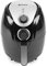 Haden 2.5L Small Air Fryer - 1300W Low Wattage, Adjustable Temperature Control, Rapid Air Circulation, Non-Stick, Easy Clean, Compact Air Fryer for 1 Person, Ideal for Small Households, Black