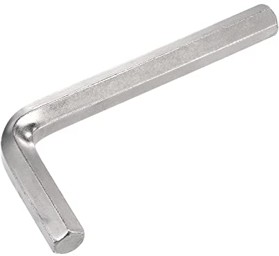 sourcing map 14mm Innensechskantschlüssel L-förmiger langer Arm CR-V-Reparaturwerkzeug