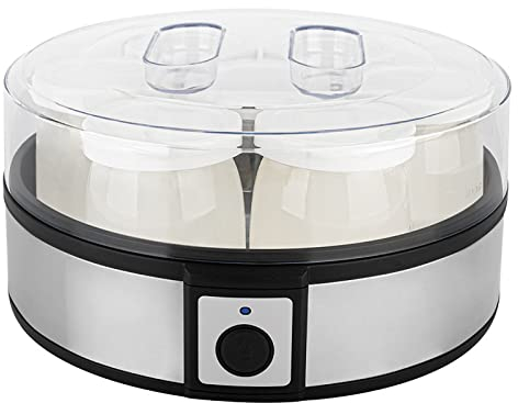 Yaourtière numérique Automatique, Machine à yaourtière numérique Automatique avec Pots de Yaourt en Verre réutilisables de 1,8 L, Peut Faire du Yaourt/natto/vin de Riz, pour la cui