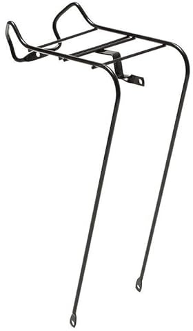 Portacesto Bici Anteriore 26” per City Bike e Olanda – Supporto Robusto per Cesta con Attacco al Perno Ruota – Struttura in Acciaio Resistente per Bicicletta Uomo Donna, Montaggio Facile