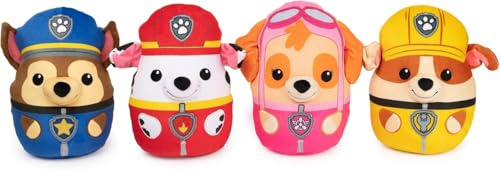 GUND PAW Patrol Trend Squishy Plüschtier, 20 cm - Spielzeug und Kissen in einem, zum Spielen und Entspannen, für PAW Patrol Fans ab 1 Jahr - sortierter Artikel, eine Vorauswahl ist Nicht möglich