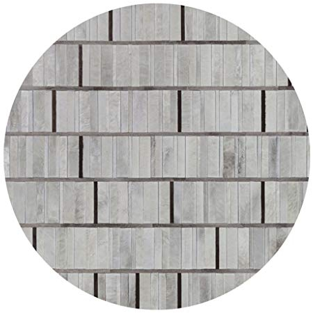 Einfacher runder Rindsleder-Teppich, moderner Kuhfell-Patchwork-Teppich – Wohnzimmer-Echtleder-Teppich, Arbeitszimmer, Büro, Rutschfester Läufer (Durchmesser 200 cm)