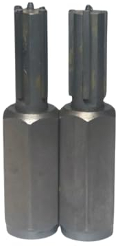 MurerPoint 4 Cutter Masonry Chisel Mortar Rake - 12mm | TCT Chisel Mortar Masonry Joint Raking Router with 26mm Cutting Depth | Repointing Raker Tool, Fast Removal of Old Mortar & Brickwork Pointing