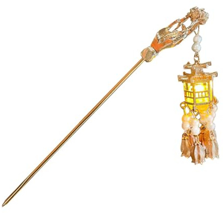 Sticchi Per Capelli - Bastoncini Di Capelli Lunghi Vintage Fantasiosi Con Pendenti, Ciondoli Cinesi Bacchette Per Capelli, Bastoncini Di Capelli Eleganti Giapponesi Vintage, Capelli A Tacchette