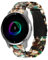 Bracelet en Résine pour Garmin Venu Bracelet de Montre, avec Métal Plié Fermoir pour Femme Homme Réglable Colorée Bande de Rechange Compatible avec Garmin Venu Sangle (3)