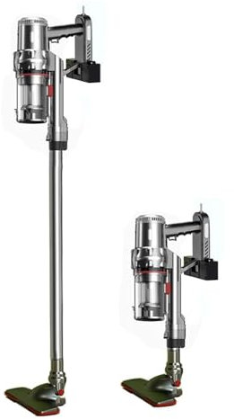 KENBT Aspirateur à Main sans Fil, Puissant aspirateur à Main sans Fil, Recharable, collecteur de poussière de Sol, balayeuse de Tapis, 16000Pa,Conception Durable(with Cable)