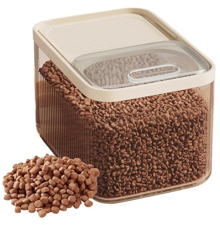 Contenitore ermetico per alimenti per animali domestici, contenitore ermetico per cibo per cani e gatti, grande contenitore ermetico per animali domestici e cucina, per cibo per cani e gatti per