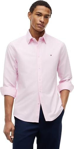 Tommy Hilfiger Uomo Camicia Oxford Shirt Maniche Lunghe