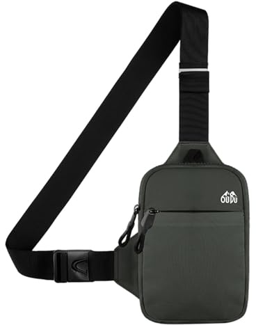 Hjatirace Cross-body slingväskor för resor | Andas Cross Body Bag med reflekterande logotyp,Outdoor Organization Supplies för cykling, fiske, resor, shopping, vandring, camping