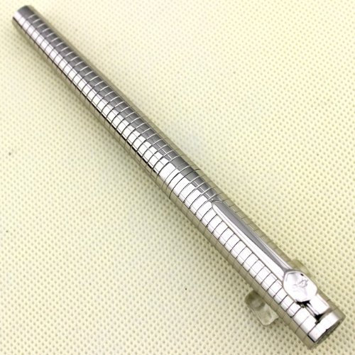 Advanced Rollerball 185 Silber, Edelstahl Vollmetall Stift