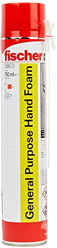 fischer Expanding Handschaum, Gelb, 750 ml (1 Stück)