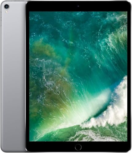 Apple 10.5in iPad Pro 256GB, Wi-Fi, Space Gray MPDY2LL/A (Renewed)