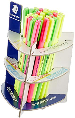 Staedtler 362 CA30 Triplus Textsurfer Textmarker Behälter mit 30 Filzstiften in verschiedenen Farben
