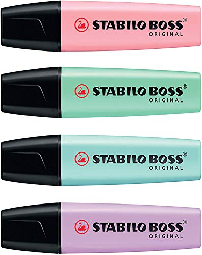 STABILO Textmarker BOSS ORIGINAL (4er Set (Variante 1))