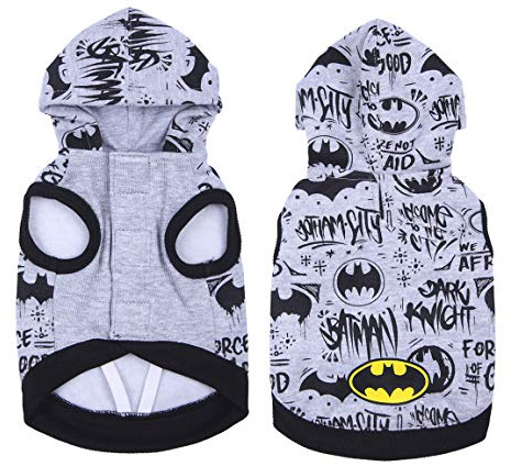 CERDÁ LIFE'S LITTLE MOMENTS Cerdá - Forfanpets Sweatshirt Chihuahua De Batman – offizielles Lizenzprodukt Dc Comics