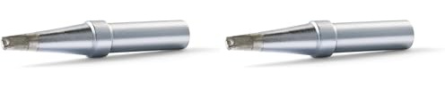 Weller ET B (4ETB-1) Panne A Souder Ronde Adaptée A Weller WE 1010. Largeur 4,6 Mm, Epaisseur 0,8 Mm (Lot de 2)