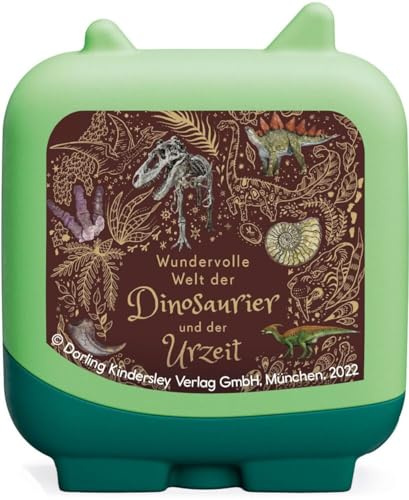 tonies Clever Toniebox, bellissimo mondo di dinosauri e tempi primordiali, gioco di conoscenza per bambini a partire dagli 8 anni, tempo di gioco circa 78 minuti