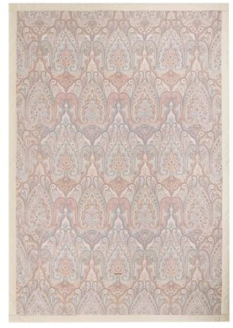 Bassetti ISOLABELLA Plaid aus 100% Baumwolle in der Farbe Beige 41, Maße: 135x190 cm - 9330112