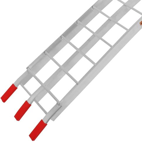 Rampas Plegables De Aluminio De 750 Libras, Rampas De Transporte De Embarque Y Desembarque De 7,5 Pies For Rampa ATV UTV Rampa For Motocicletas, Motos De Cross, Carros, Cortadoras De Césped, Quitaniev