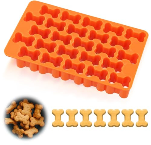 Mini Dog Bone Cracker Cookie Cutter, 25 Grid Plastic Bone Cookie Cutter Mini Cookie Cutters Animal Cracker Cookie Bone Shaped Foods for Crackers Food Baking for Kids