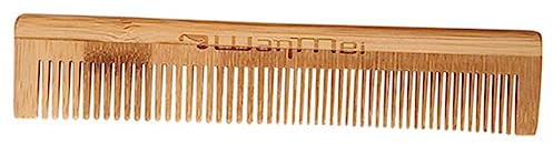 Haarkamm, Stylingkamm aus Holz for alle Haartypen, tragbarer Entwirrungskamm for Männer und Frauen, glatt, verhindert Haarbruch, for die Pflege von dickem, feinem Haar