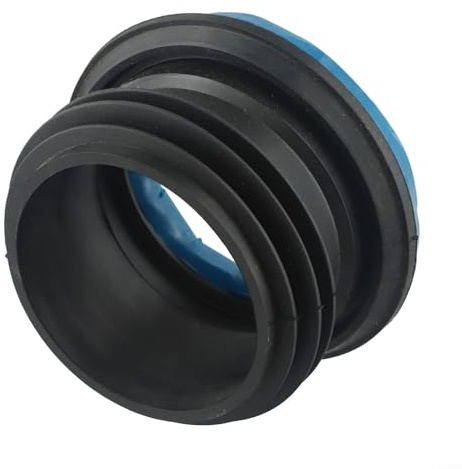 Resistentes WC-Flansch-Reparaturset mit Dichtung für Ring, Gummi- und Kunststoff-Abflussrohrdichtung für auslaufsichere WC-Installation, 125 x 90 mm (4 (blau)