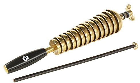 Meinl Percussion Hand Bell Tree - Glockenstab mit 14 Messingglocken - Handgehalten - Mit Holzgriff und Schlägel - Messing, Gold (BT14) | Glockenstab mit 14 Glocken, mit Holzgriff, Inklusive Schlägel, Messing