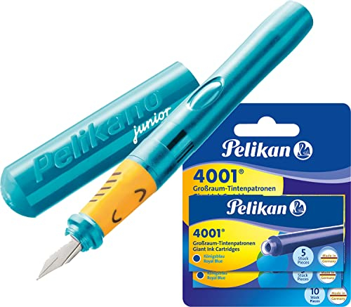 Pelikan Schulfüllhalter türkis 1