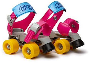 Pattini Gioca Mini Jet Rosa - 4 Ruote, Misure Scarpe 25-36