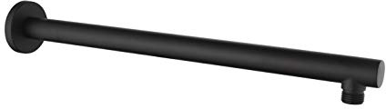 Braccio per soffione doccia - 40cm - nero - 2633B