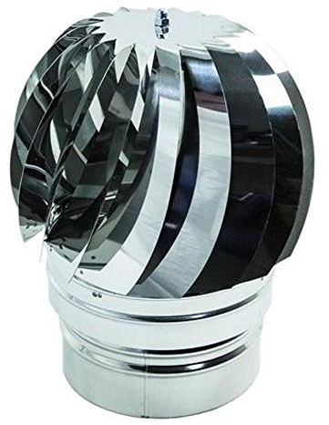 COMIGNOLO EOLICO INOX D.250 FEMMINA CON CUSCINETTO A BAGNO D'OLIO