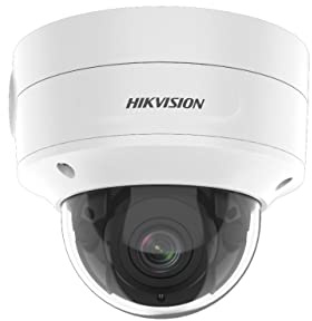 Hikvision DS-2CD2746G2-IZS(2.8-12mm)(C) Dome Überwachungskamera mit 4 Megapixel, bis zu 40m Beleuchtung, professionelle Überwachungskamera, Acusense Kamera mit Fehlalarmfilter