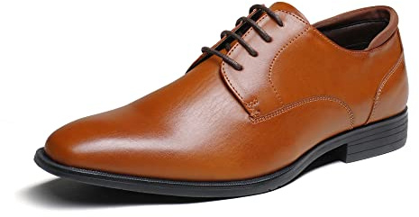 Bruno Marc Chaussure Homme Ville Lacets Oxford Dressing Costume Entreprise Officiel Urban Habillées Mariage Marron SBOX221M Taille 44.5