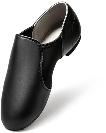 Asyusyu Girls Jazz Shoes Split Sole Slip On Dance Shoes for Kids