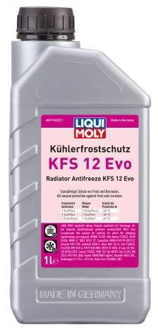 Liqui Moly Antigel de radiateur KFS 12 Evo | 1 l | Protection radiateur | N° d'article 21740