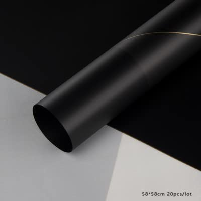 20 Stück Blumen-Geschenkpapier, Nebelpapier, Rosenstrauß, Verpackungsmaterial, Papier, Blumenarrangement, Zubehör