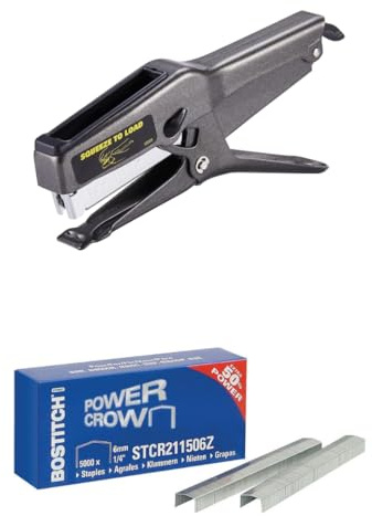 Agrafeuse B8-P STCR 2115-45 feuilles Noir + 1 boîte 5000 agrafes STCR211506Z