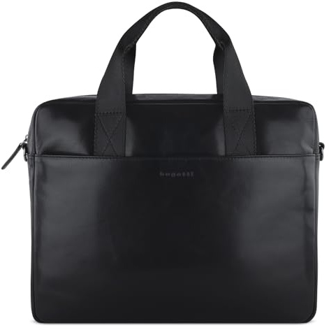 bugatti Romano Aktentasche mit einem 13 Laptopfach aus hochwertigem Leder
