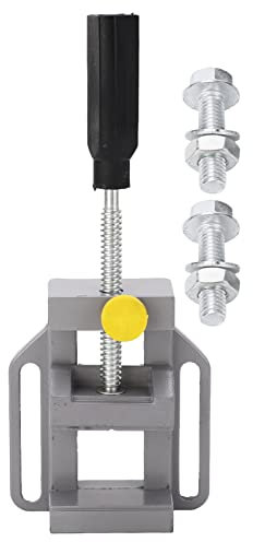 Morsa Banco, Morsa per Trapano, Mini Macchina Banco in Lega di Alluminio per Serraggio a Morsa Piatta per la Lavorazione Utilizzata per Costruire Cornici per Foto,