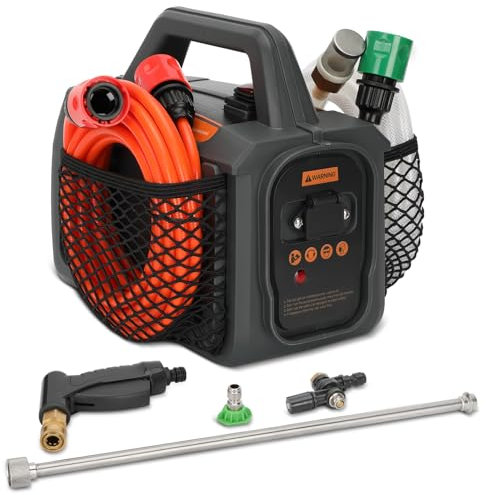 Updated ZPB140 Port A Blaster HVAC Coil Cleaning Sprayer,Portable Coil Jet Cleaner,HVAC Pressure Washer for AC 120V 80W Indoor or Outdoor Cleaning, Flow Rate 4L/min, Working Pressure 0.7-1.0MPa