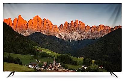 Proof Tv-Displayschutzfolie Für LCD, Led, 3D-naturlandschaft, ölgemälde, Tv-staubschutz Für Den Innenbereich, 32–86 Zoll, Leicht Zu Reinigen(Size:40in,Color:B)