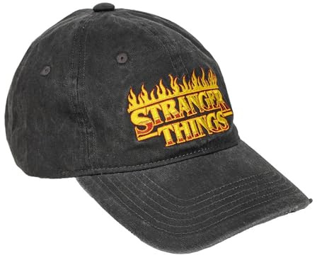 CERDÁ LIFE'S LITTLE MOMENTS Stranger Things Baseballkeps med visir keps blandad, svart, One size