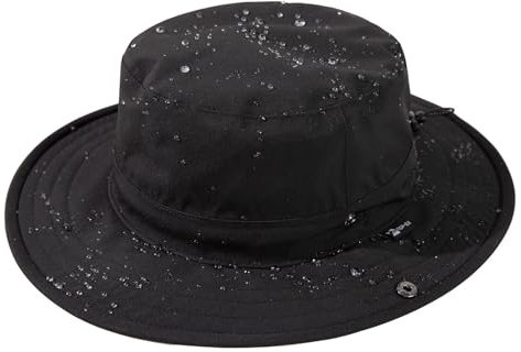 TOP-EX XL/XXL UPF 50 XL Sonnenhut Herren Bucket Hut Damen mit breiter Krempe Wasserdicht Sonnenschutz Mütze Anglerhut Regenhut Wanderhut Faltbar Schwarz