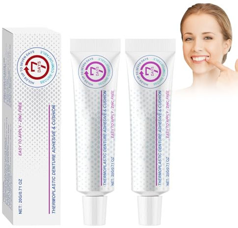 Colle thermoplastique pour prothèses dentaires, kit de revêtement en silicone pour prothèses dentaires, colle sûre pour prothèses dentaires, Remplissage temporaire des dents et appareils dentaires