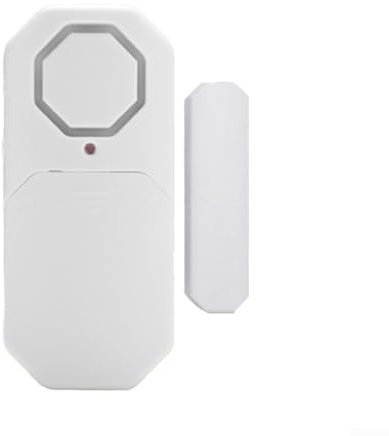 Kabelloser Tür- und Fensteralarm mit Fernbedienung, 140 Dezibel, einstellbare Lautstärke, 5 Modi, LED-Lichter, Sicherheitssensor für Zuhause (1 Stück)