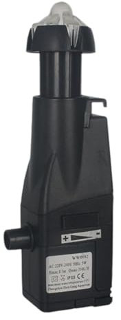 Milageto Skimmer di Superficie per acquari, Filtro per Piante acquatiche, telescopico e Silenzioso, Mini processore per pellicole oleose acquatiche, rimozione